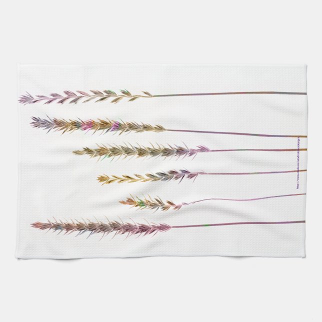 Farbige Gras Geschirrtuch (Horizontal)