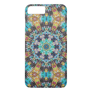 Farbige Grunge Mandala Case-Mate iPhone Hülle