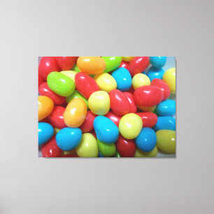 Farbige Gummibälle gesteppte Canvas drucken Leinwanddruck