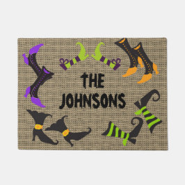 Farbige Halloween-Doormat Personalisiert mit Namen Fußmatte