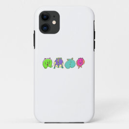 Farbige Hamster-Hintern Case-Mate iPhone Hülle