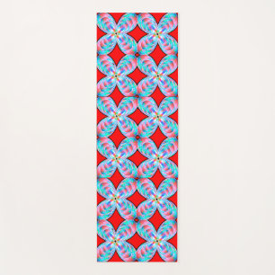 Farbige Harmonie: Yoga Matten Kunst Design"