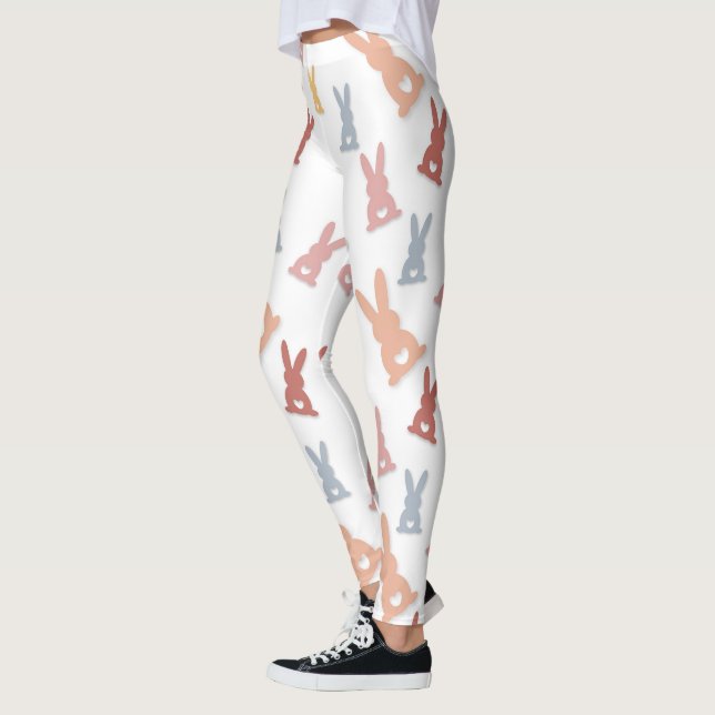 Farbige Hasen-Leggings Leggings (Links)