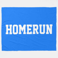 Farbige Helle Blaue Sportliche Weiße HOMERUN Text
