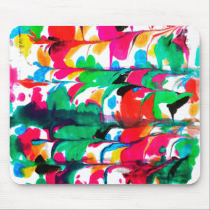 Farbige Herzen Mousepad