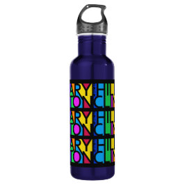Farbige Hillary Clinton 2016 Wasserflaschen