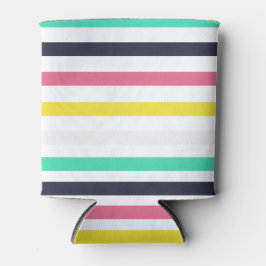 Farbige horizontale Streifen Dosenkühler