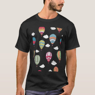 Farbige Hot Air Balloons Fun Ballooning Ballon Me T-Shirt
