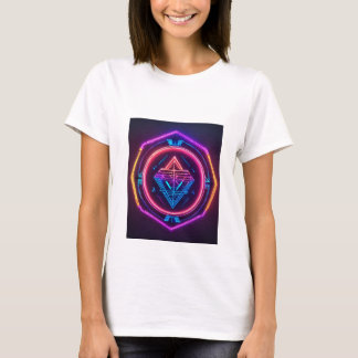 Farbige Icons von DJs, Handwerkskunst, Gaming-T -  T-Shirt