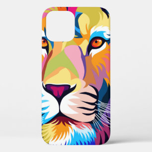 farbige Illustrationen, ein Löwe, einfaches Design Case-Mate iPhone Hülle