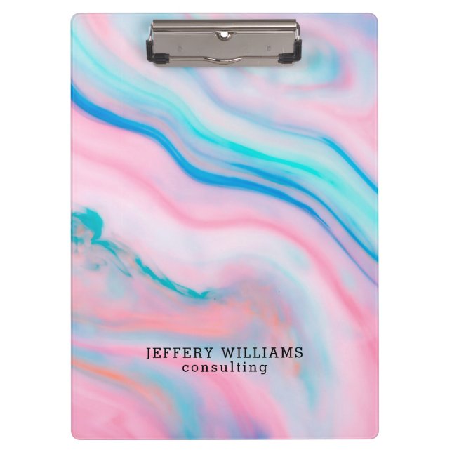 Farbige Imitate aus Stein Klemmbrett (Vorderseite)