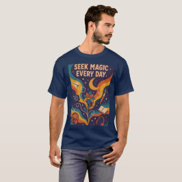 Farbige Inspirationsposter T-Shirt