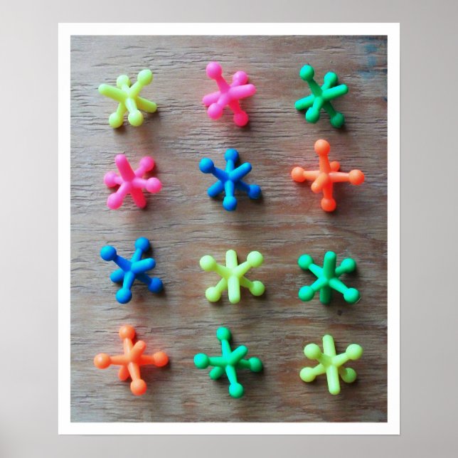 Farbige Jacke Poster (Vorne)