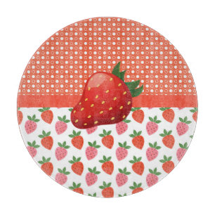 Farbige Juicy Strawberry Schneidebrett
