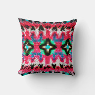 Farbige, kaleidoskopische Muster abstrakt, Kunst, Kissen