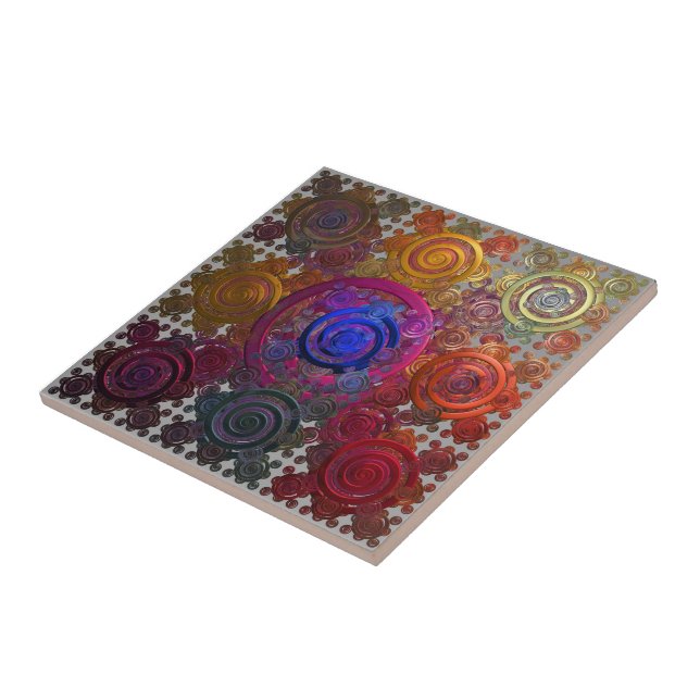 Farbige Keramik von Leiterplatten Fliese (Seite)