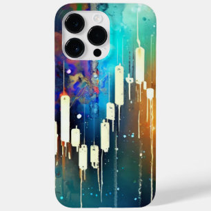 Farbige Kerzenhalter abstrakte Malerei Case-Mate iPhone 14 Pro Max Hülle
