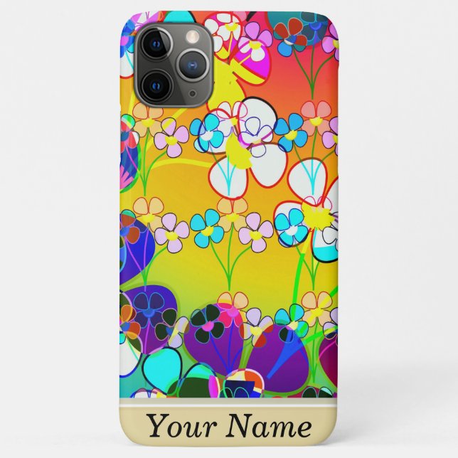 Farbige Kinder Case-Mate iPhone Hülle (Rückseite)