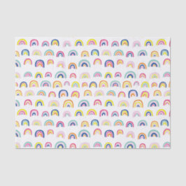 Farbige Kinder Regenbogenmuster Seidenpapier