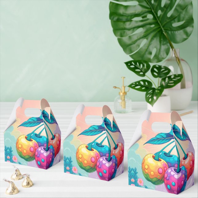 Farbige Kirschen Geschenkschachtel (Zahlreiche)