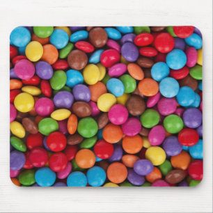 Farbige Knopfbons Mousepad