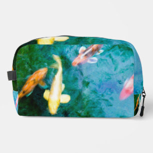 Farbige Koi-Fische Waschbeutel