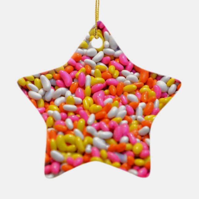 Farbige Konfektionserie aus Gelee Keramikornament (Vorne)