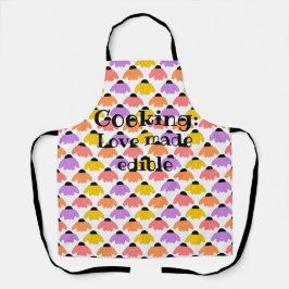 Farbige Konflowers Schürze