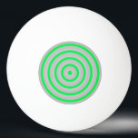 Farbige, konzentrierte Kreise Pong Ball Tischtennisball<br><div class="desc">Ping Pong Ball,  individuell einstellbar,  bedruckt mit einem farbenfrohen Design von konzentrischen Kreisen</div>