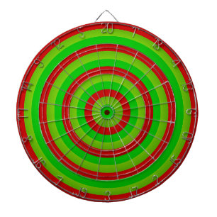 Farbige konzentrische Kreise Dartboard Dartscheibe