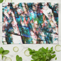 Farbige Kratzer und Flecken mit starkem Kontrast