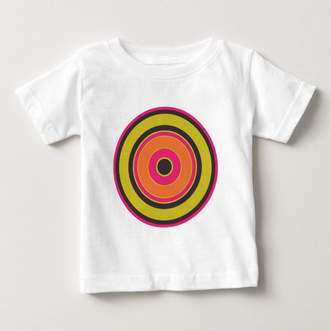 Farbige Kreise 06 Baby T-shirt (Vorderseite)