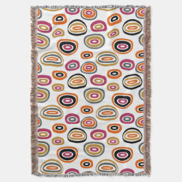 farbige Kreise, geometrische abstrakte Kunst Decke
