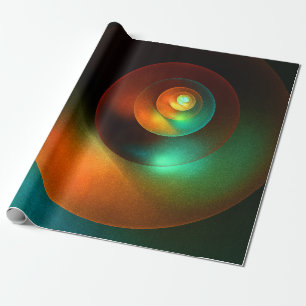 Farbige Kreise Modernes Abstraktes Kunstmuster #18 Geschenkpapier