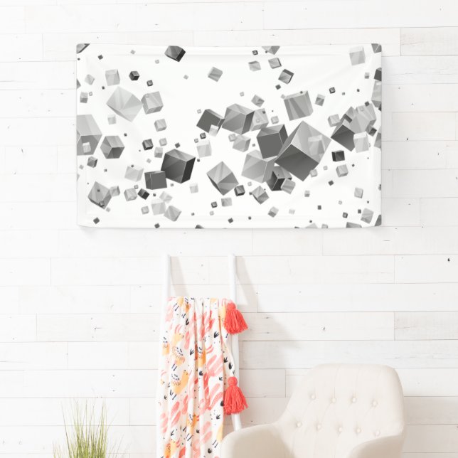 Farbige Kuben 3 Banner (Insitu)