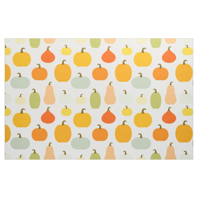 Farbige Kürbismuster Stoff (Fat Quarter (45,7 x 55,9 cm))