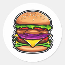 Farbige Layered Burgers Bursting Flavours 012