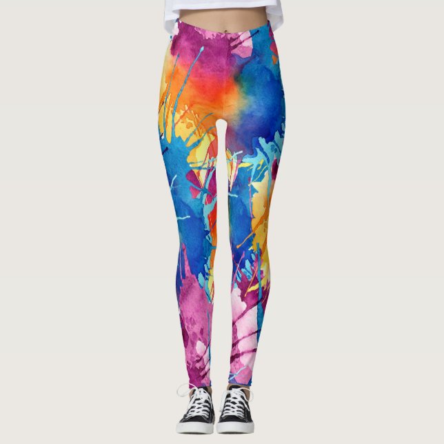 Farbige Leggings (Vorderseite)