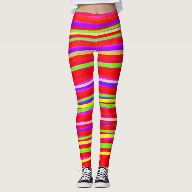 Farbige Leggings (Vorderseite)