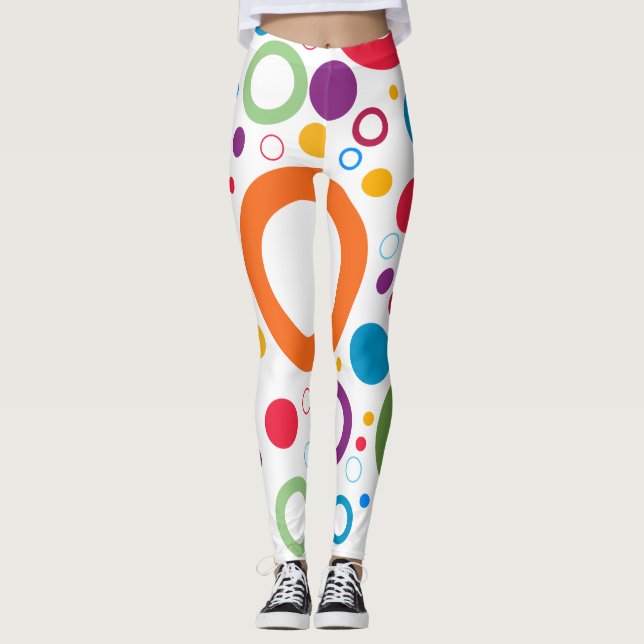 Farbige Leggings (Vorderseite)