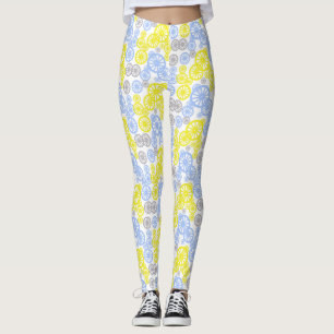 Farbige Leggings des phantastischen Radtyps in Pas