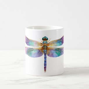 Farbige Libelle – Irisierende Naturkunst Kaffeetasse