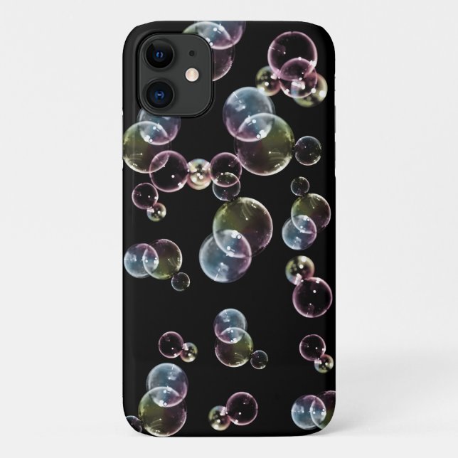 farbige, lichtdurchlässige Bläschen Case-Mate iPhone Hülle (Rückseite)