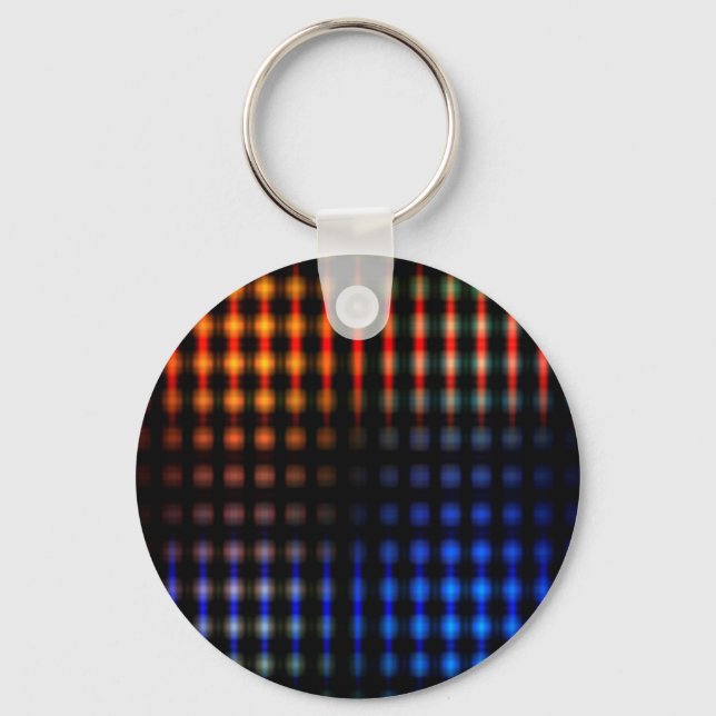 Farbige Lichter Schlüsselanhänger (Vorderseite)