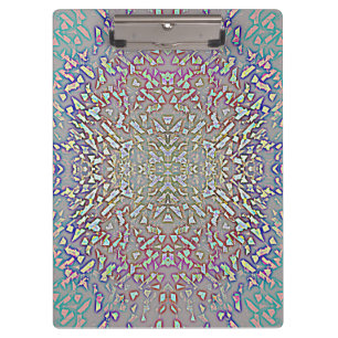 Farbige Lichtreflektionen Klemmbrett