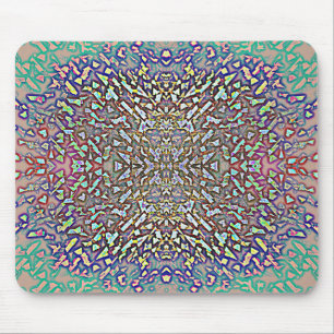 Farbige Lichtreflektionen Mousepad