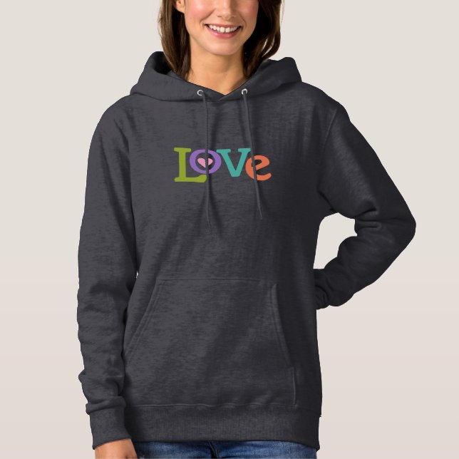 Farbige Liebe Shirts und Jacken (Vorderseite)