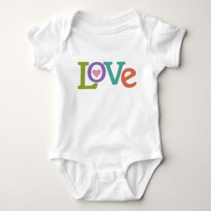 Farbige Liebe Shirts und Jacken