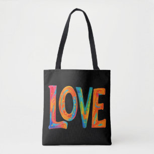 Farbige Liebe Tasche