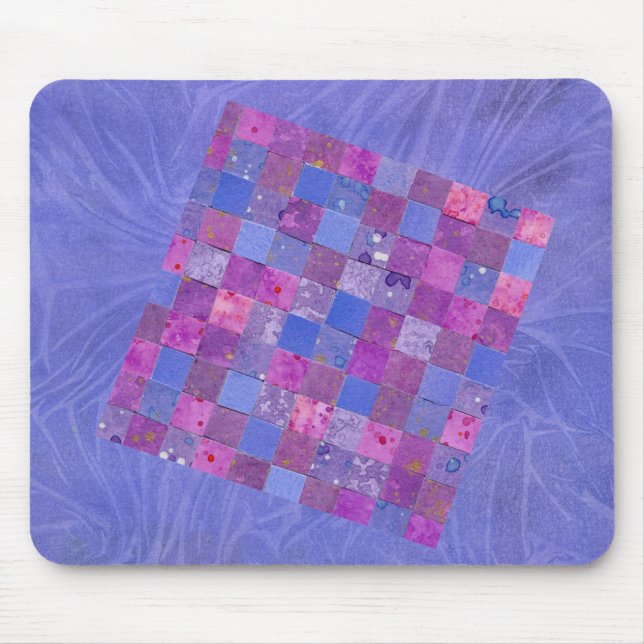 Farbige Lila Texturierte Maus-Pad Mousepad (Vorne)